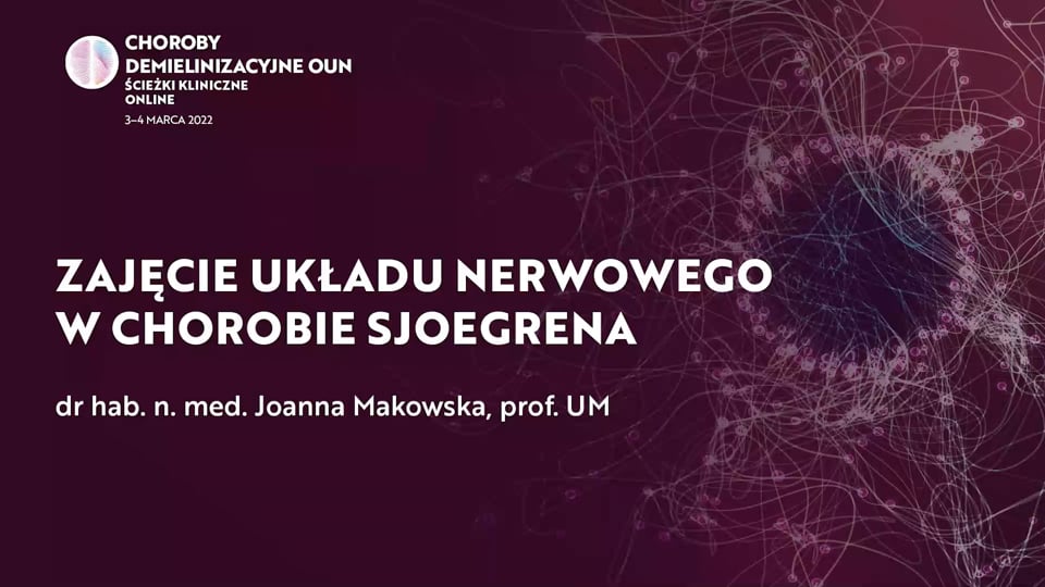 Grafika dla Zajęcie układu nerwowego w chorobie Sjoegrena