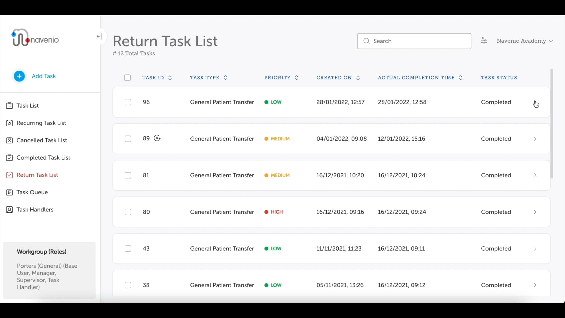 Return Task List on Vimeo