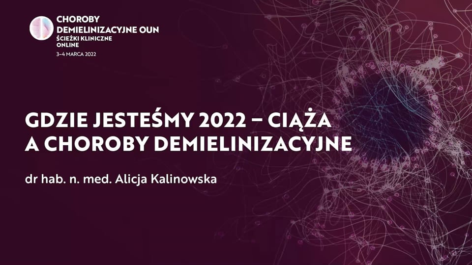 Grafika dla Gdzie jesteśmy 2022 –  ciąża a choroby demielinizacyjne