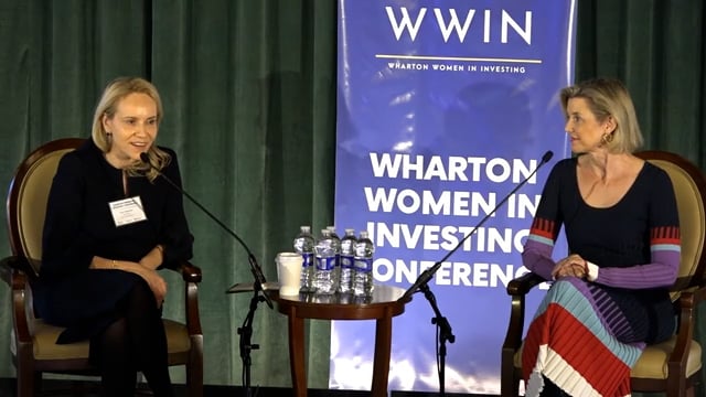 Highlights: Closing Keynote at Wharton Women in Investing Conference