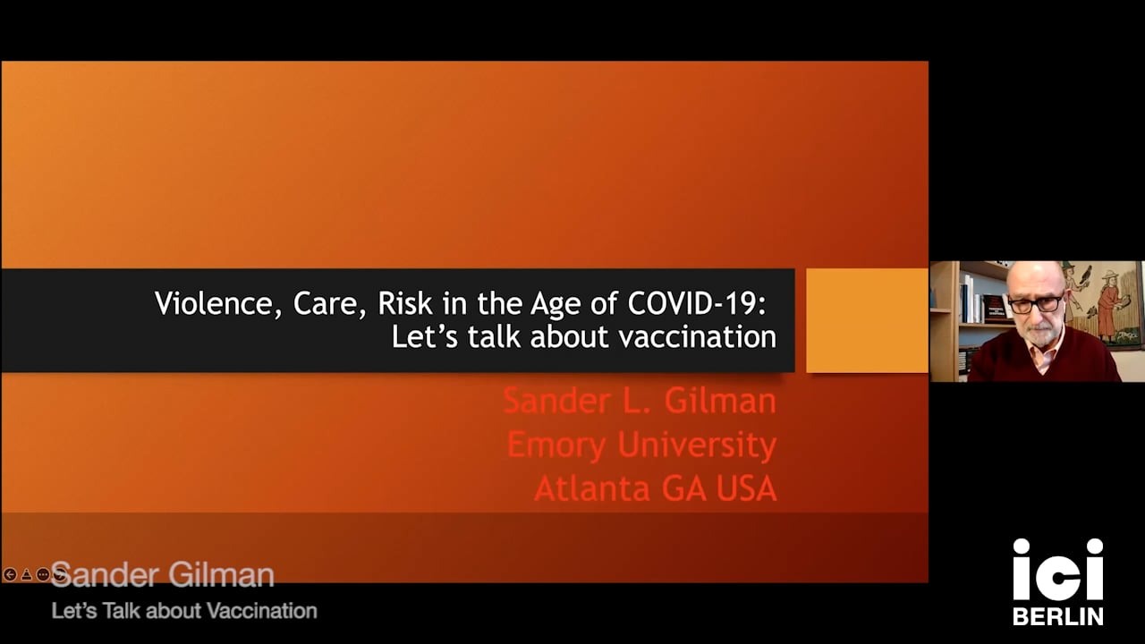 Talk by Sander Gilman