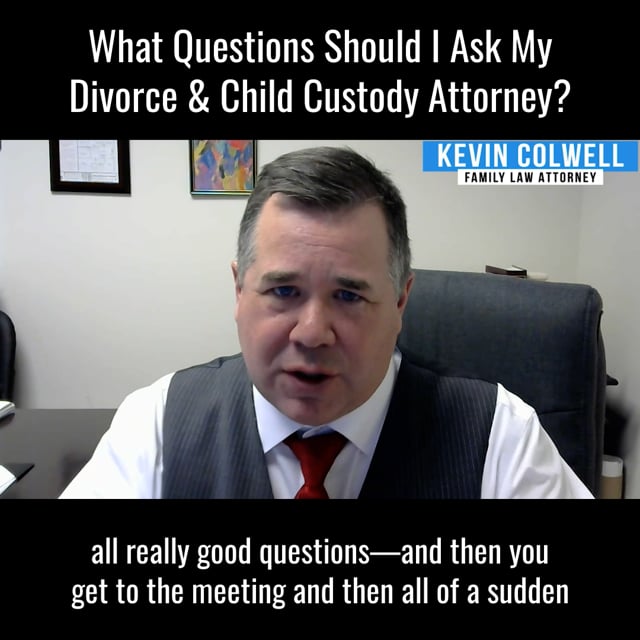 What Questions Should I Ask My Divorce And Child Custody Attorney?