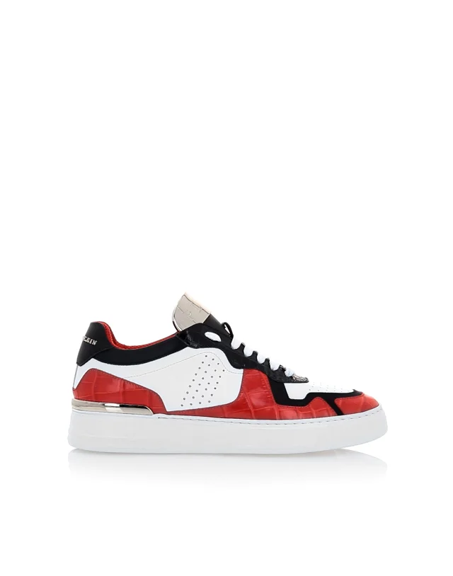 Louis Vuitton Black Perforated Leather and Suede Run Away Sneakers