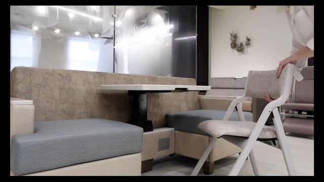 perk + SmartRail–additional seating option