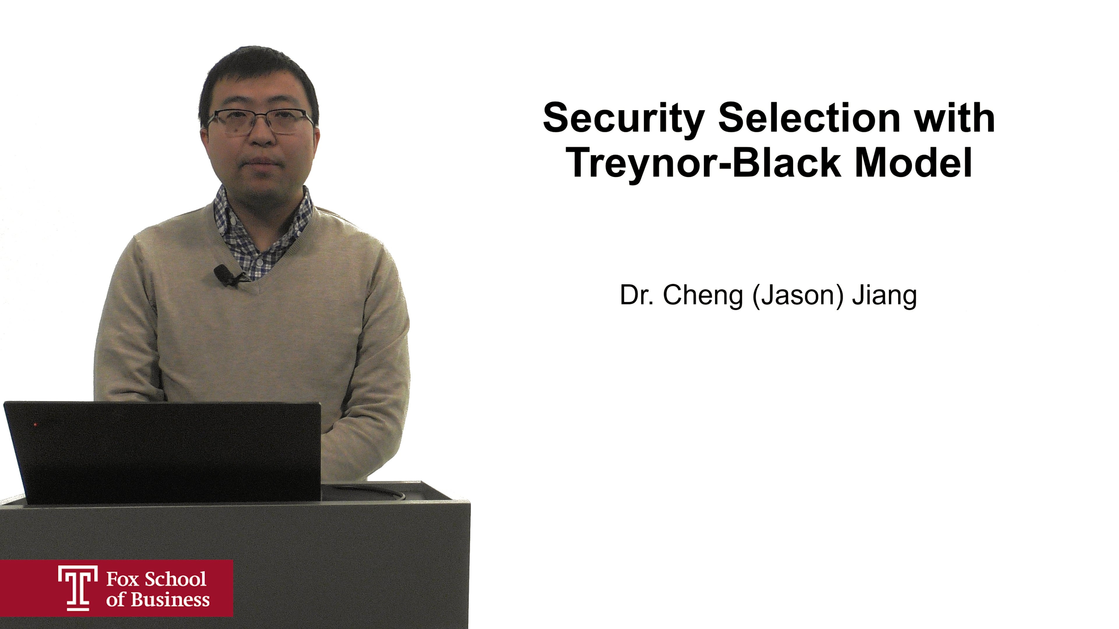 Security Selection with Treynor-Black Model