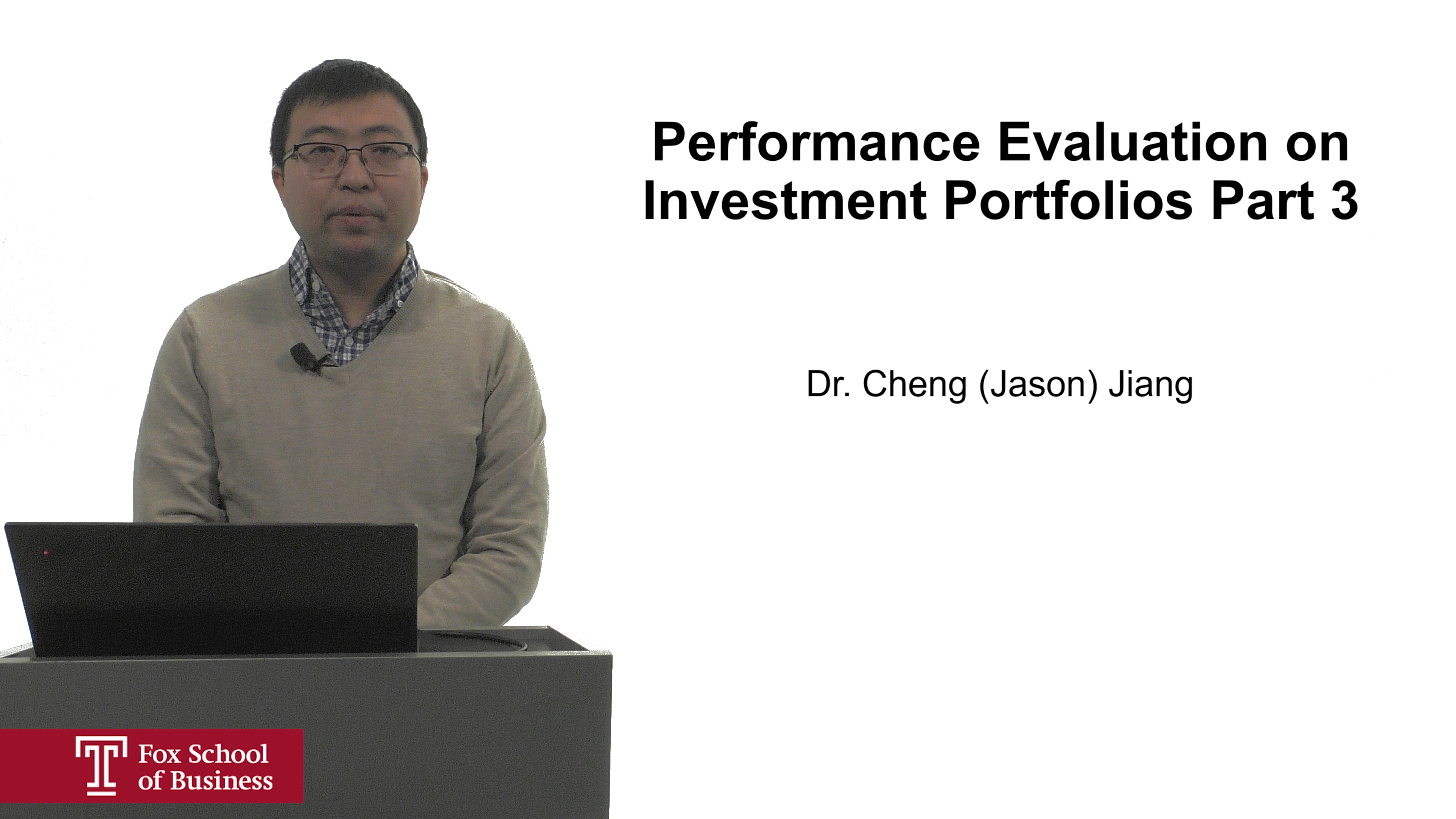 Performance Evaluation on Investment Portfolios Part 3