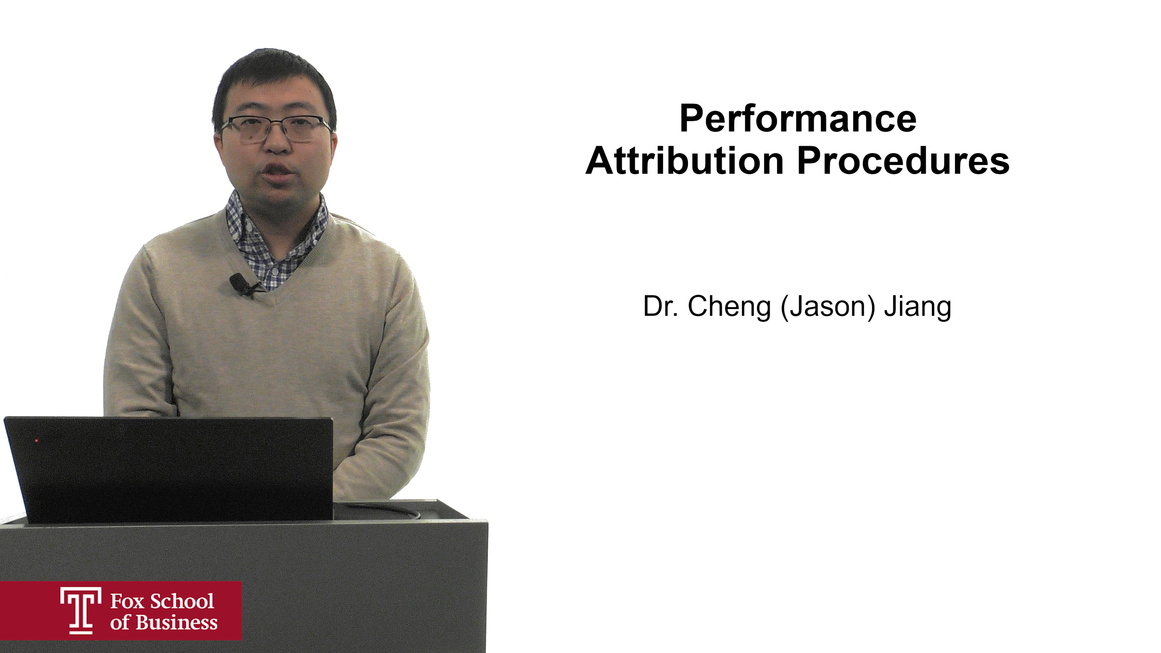 Performance Attribution Procedures