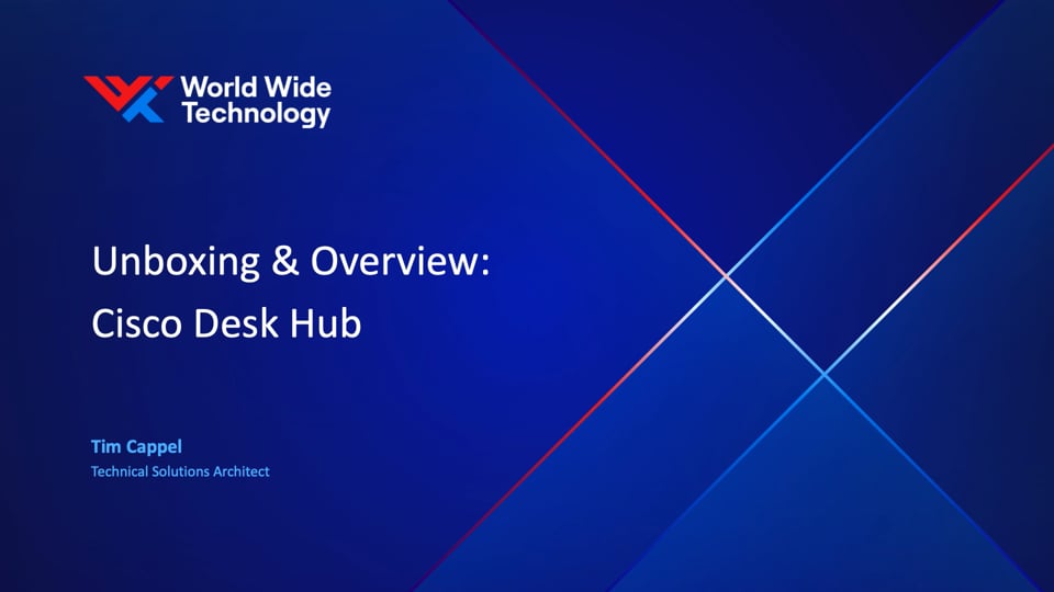 Unboxing & Overview: Cisco Desk Hub