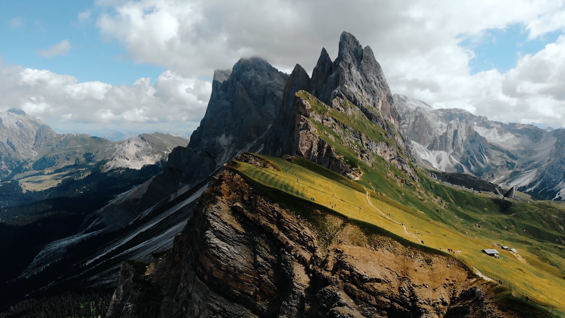 Dolomites - drone