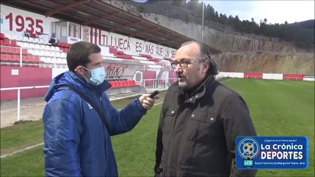 ÓSCAR TIBERIO (Entrenador Borja) CF Illueca 2-0 SD Borja / J 26 / 3ª División