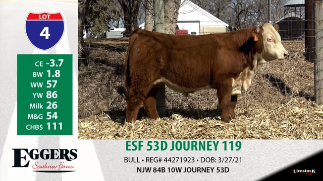 Lot #4 - ESF 53D JOURNEY 119