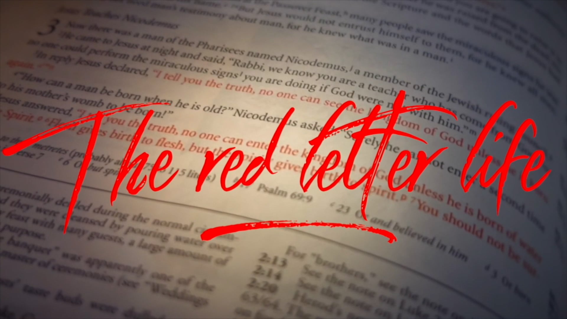 Becoming More Like Jesus - “The Red Letter Life”, 2.6.2022 Revive ...