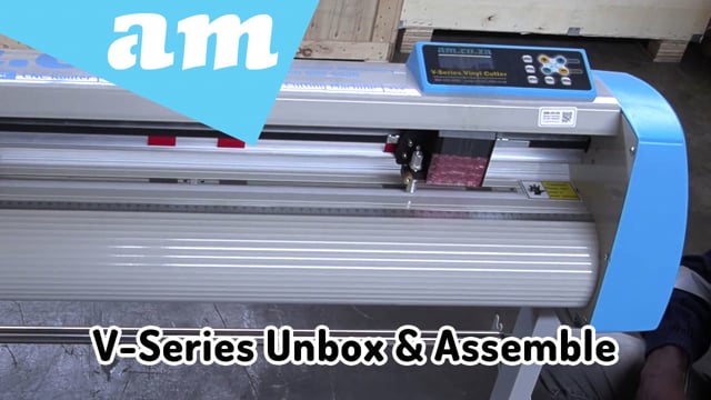 Vinyl Cutter Box Content, Unbox and Assemble V-Series Vinyl Cutter Stands Step by Step Guide