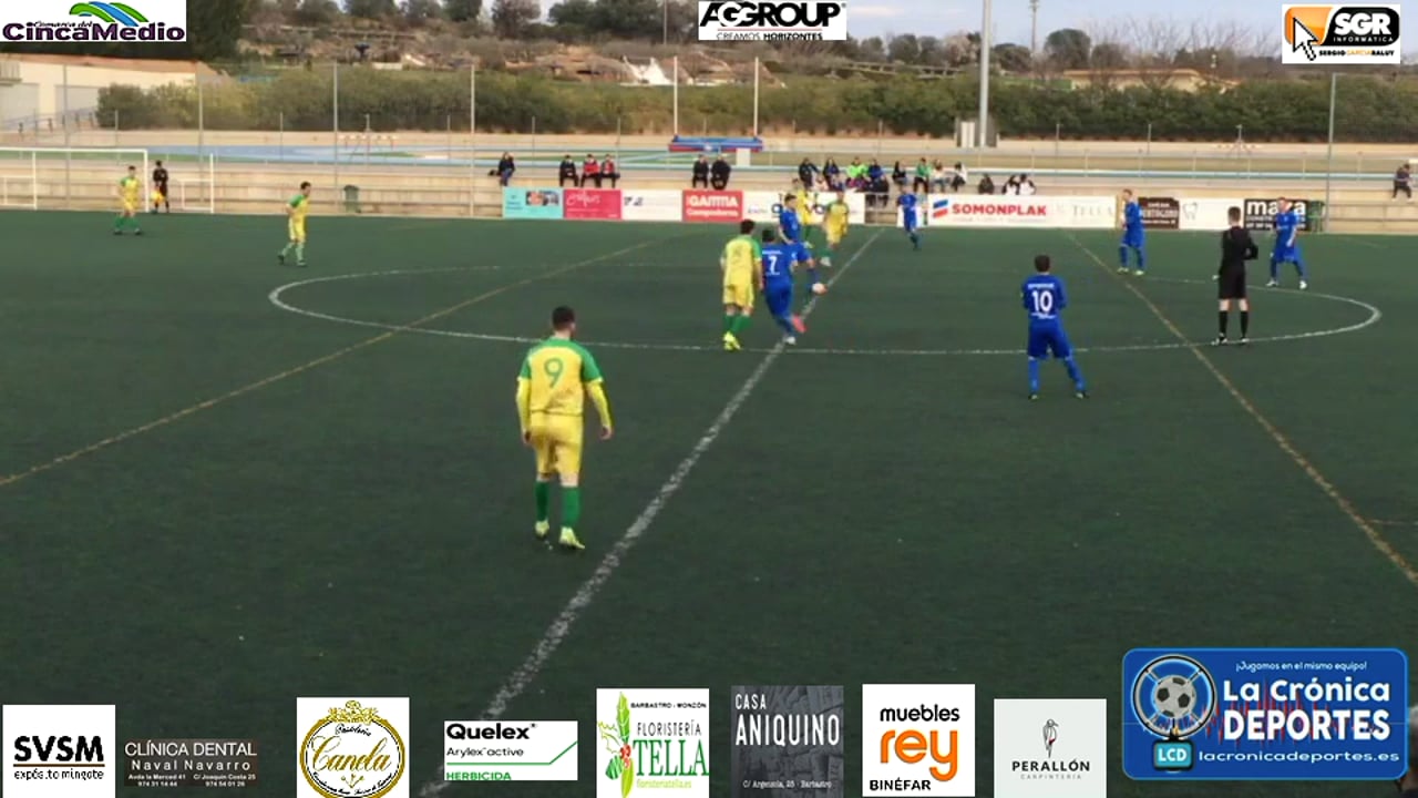 (RESUMEN y GOLES) P. Ferranca Tella 7-0 Almunia San Juan / Jornada 23 / Preferente - Gr 1