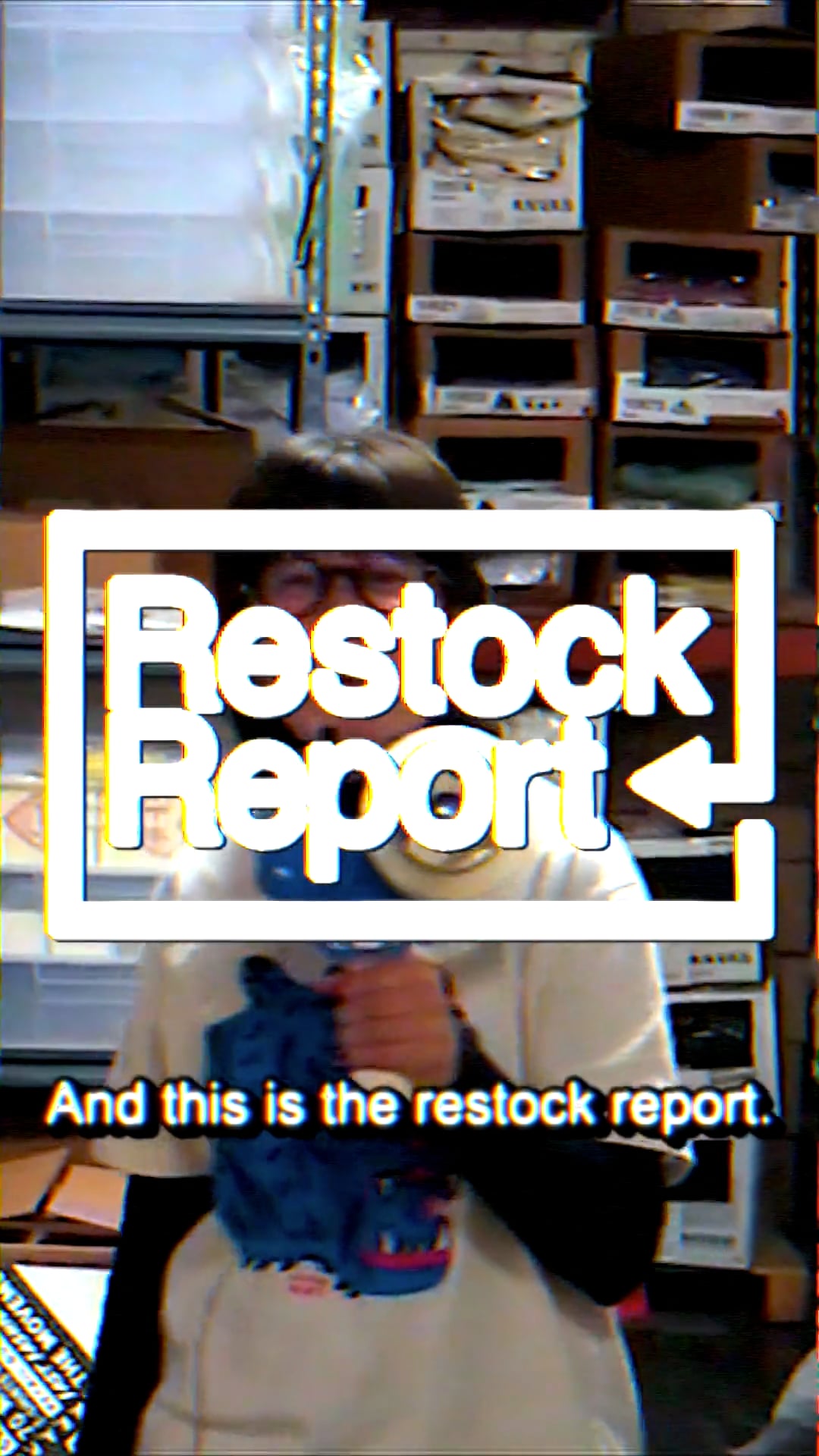 Restock Report #3 on Vimeo
