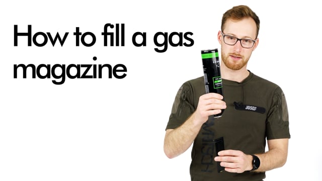 How to fill a gas magazine