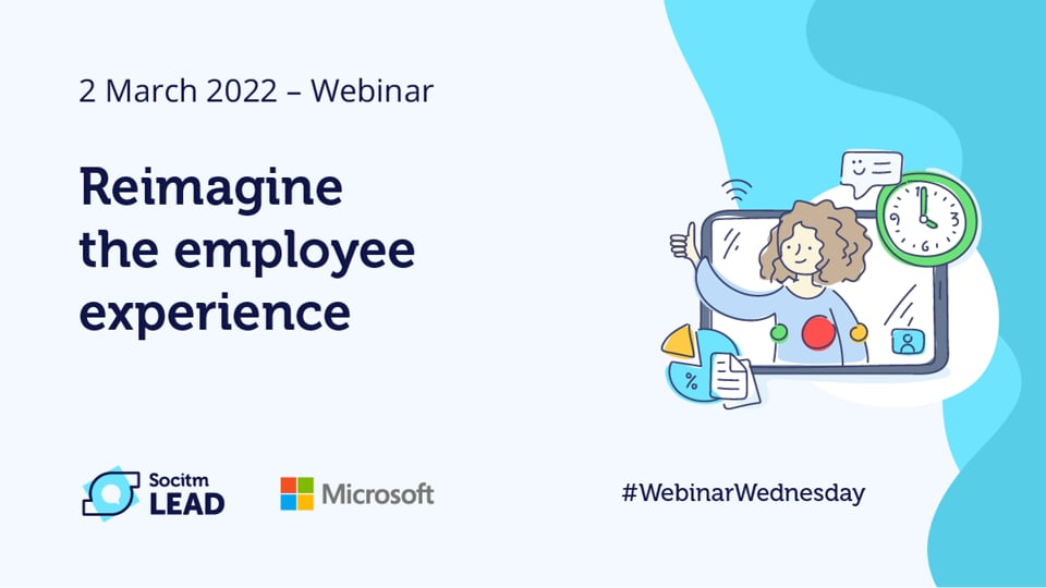 Webinar Wednesday – Reimagine the employee experience - 2nd Mar 2022
