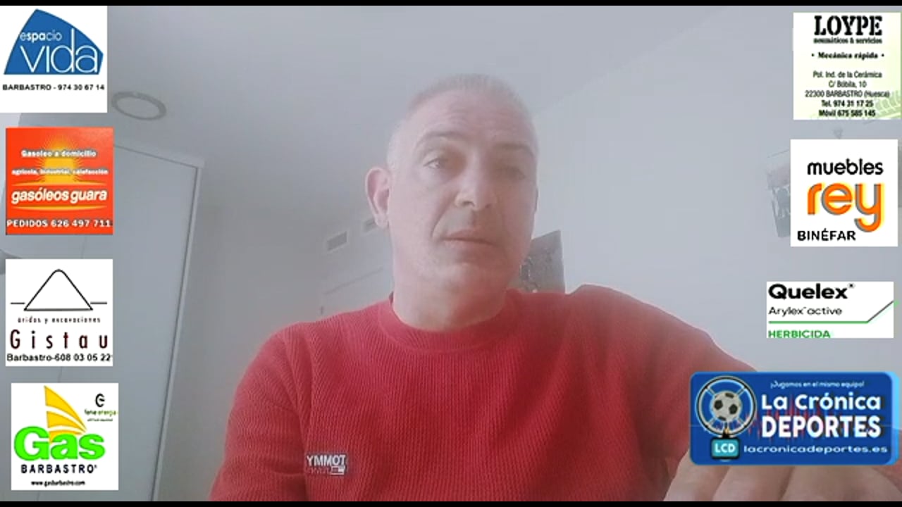 HUMBERTO ARTO (Entrenador Cariñena) CD Cariñena 1-1 D. Aragón / J 26 / 3ª División