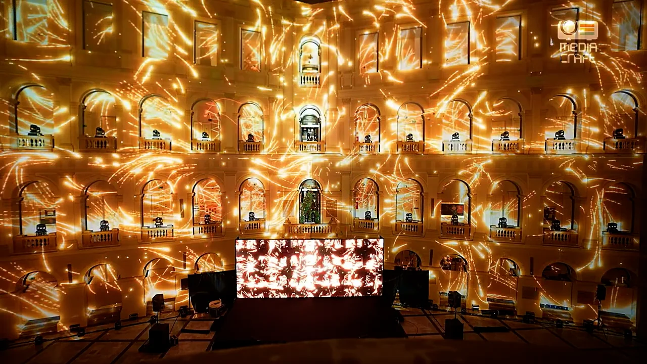 MONUMENTAL INTERIOR - 3D PROJECTION MAPPING BY MEDIACRAFTVIDEO on Vimeo