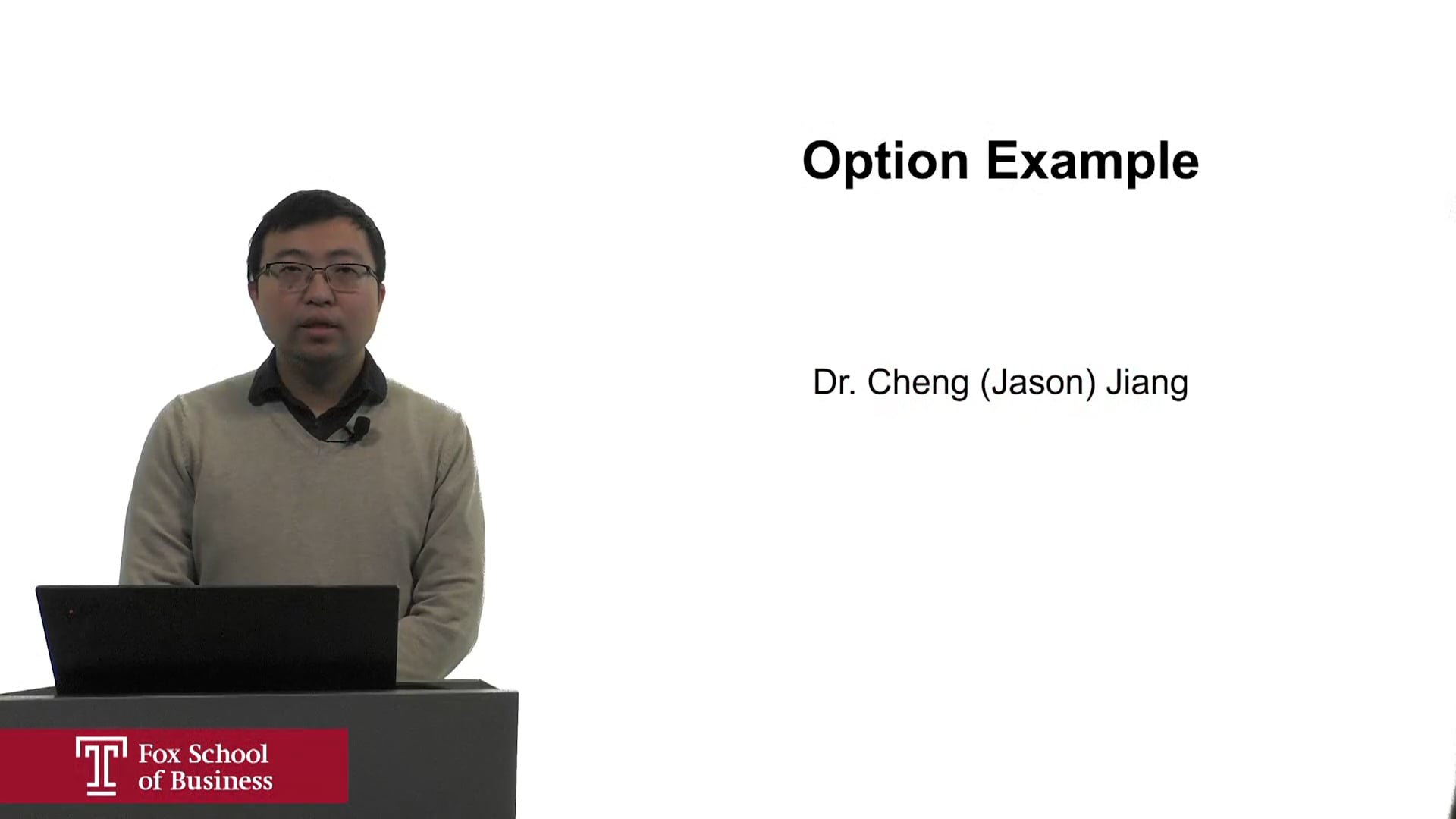 Option Example