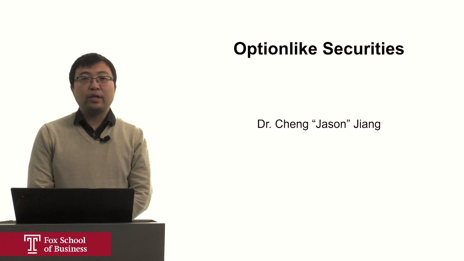 Optionlike Securities