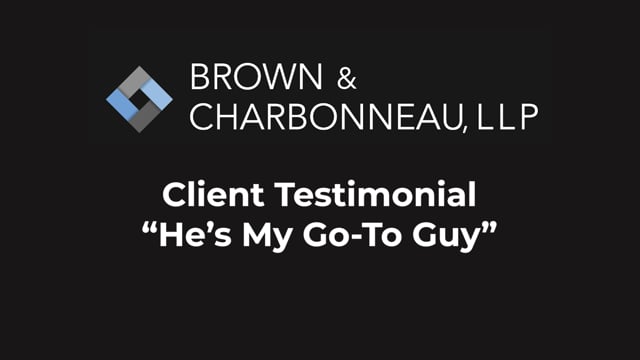 Client Testimonial: He’s My Go-To Guy