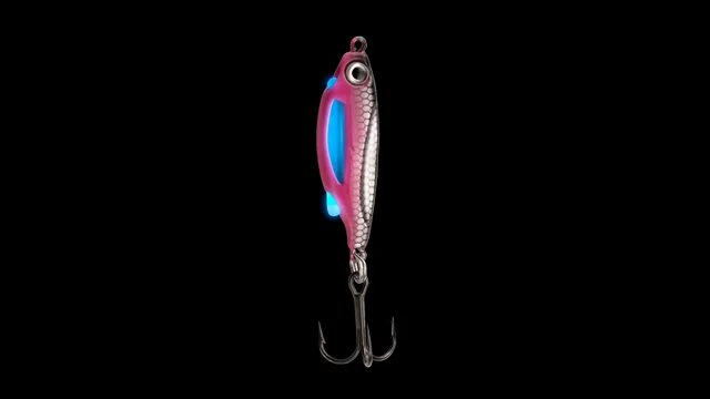 13 FISHING - Flash Bang - Jigging Rattle Spoon - Clown - 3/8th oz - 1 Bait  with 3 Glow Sticks - FB-CL38 : Sports & Outdoors 