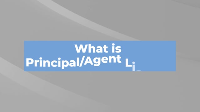 Brown & Charbonneau, LLP- What is Principal-Agent Liability