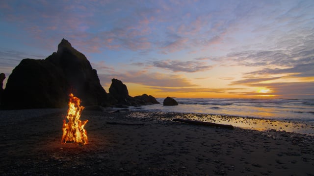 Campfire On The Ocean Shore. Episode #1