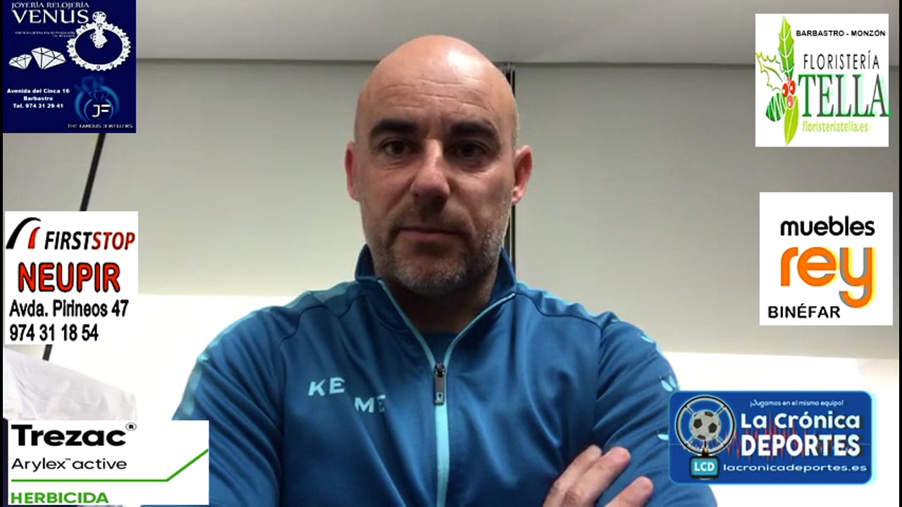 DANI MARTÍNEZ (Entrenador Brea) CD Numancia 1-0 CD Brea / J 24 / 2ª RFEF - Grupo 3