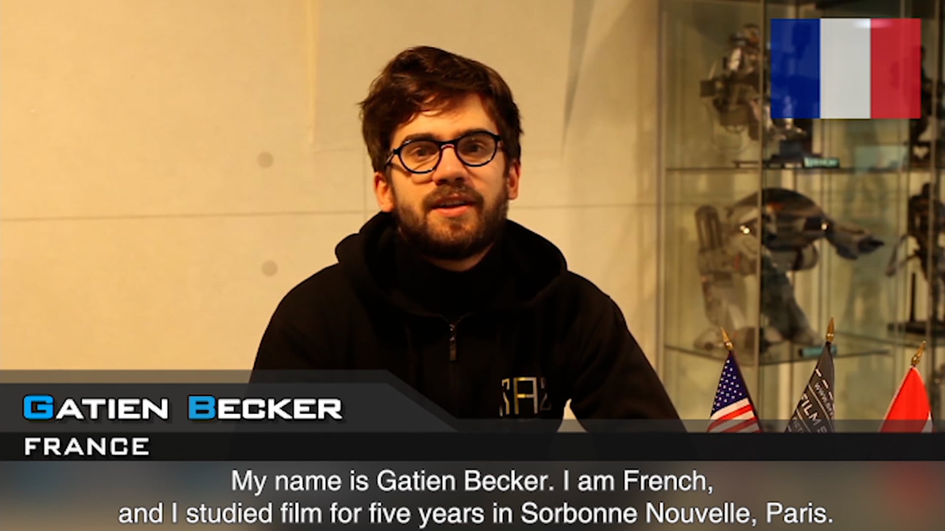 Interview : GATIEN BECKER - SF Film School (Eng) Student Interview
