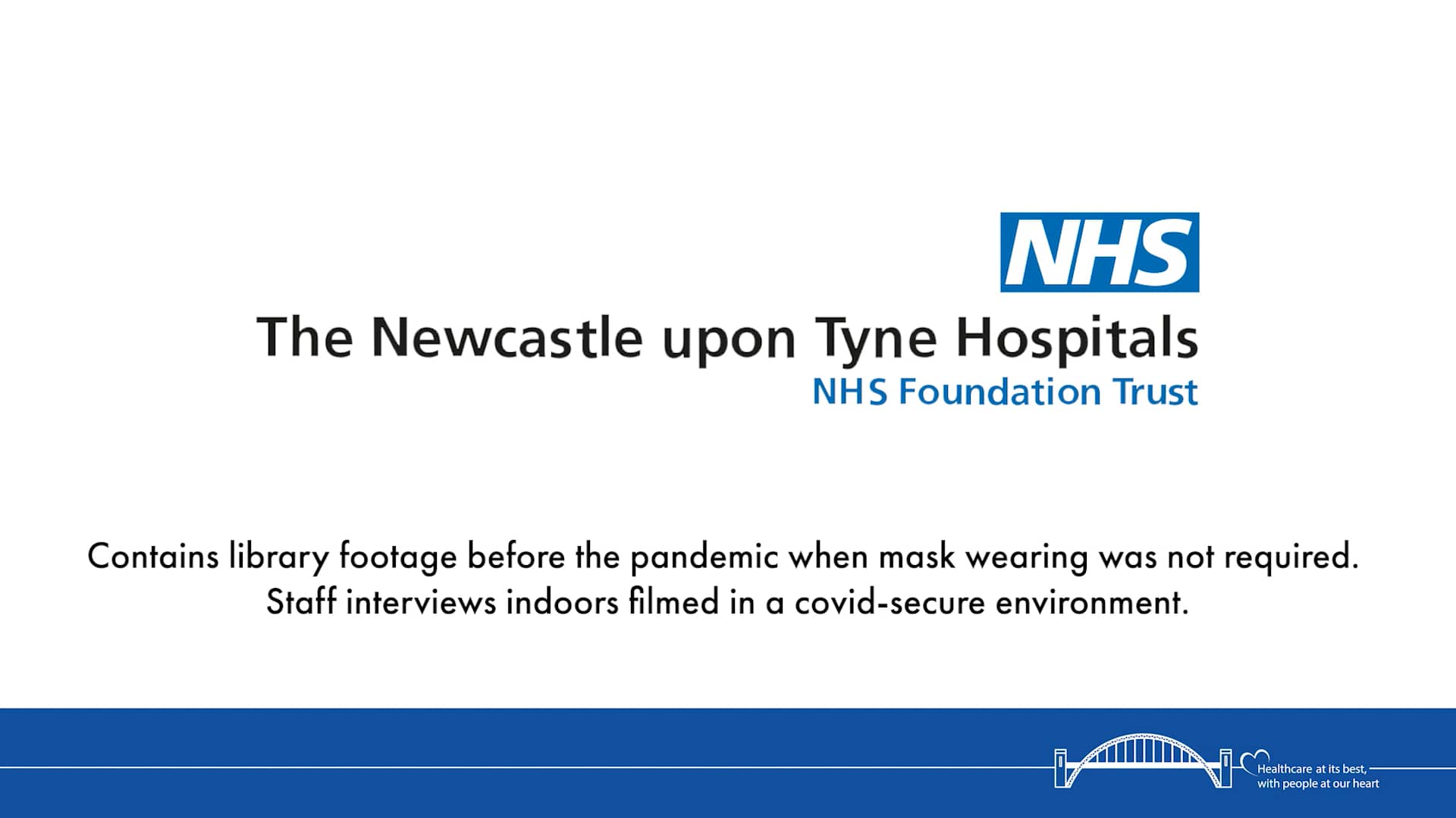 Newcastle Hospitals Recruitment Video On Vimeo