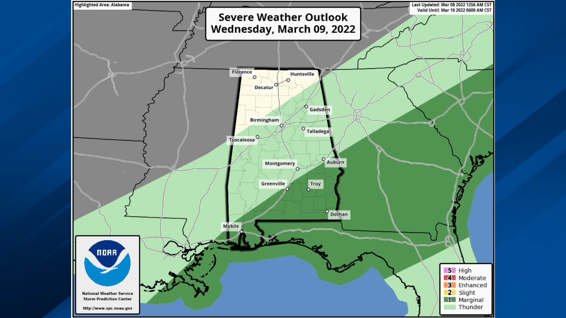 James Spann forecasts more unsettled weather for Alabama on Vimeo