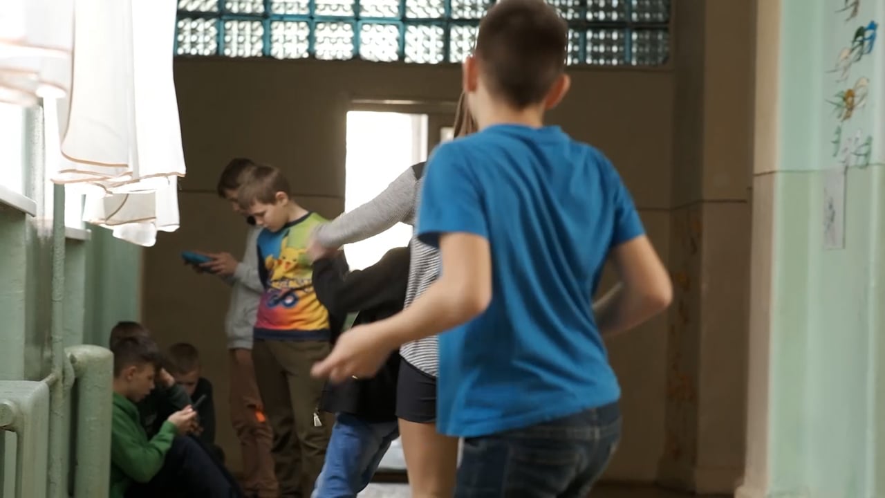 War in Ukraine: Lviv Children's Home (8 March 2022)