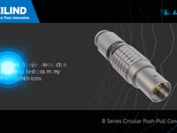 LEMO B Series Circular Push-Pull Connectors | Heilind Electronics