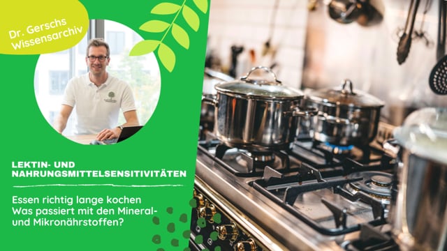 Essen richtig lange kochen: Was passiert mit Mineral- und Mikronährstoffen? 