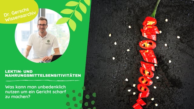 Was kann man unbedenklich nutzen, um ein Gericht scharf zu machen, ohne Nachtschattengewächse wie Chilis einzusetzen? 