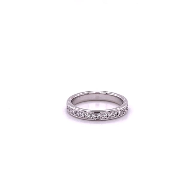 0.68 carat diamond eternity ring (full set) in platinum