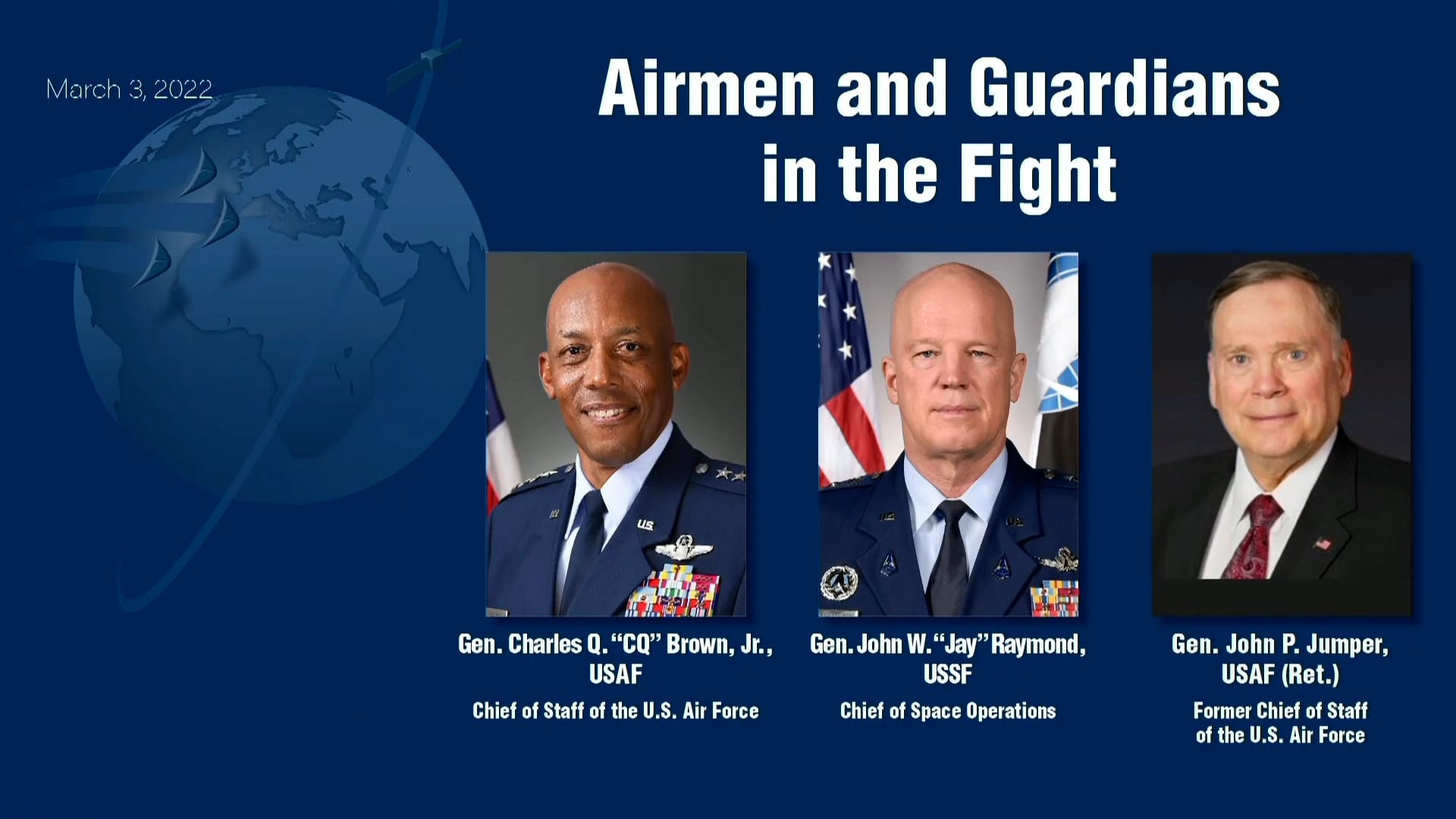 2022 AFA Warfare Symposium Airmen and Guardians in the Fight on Vimeo