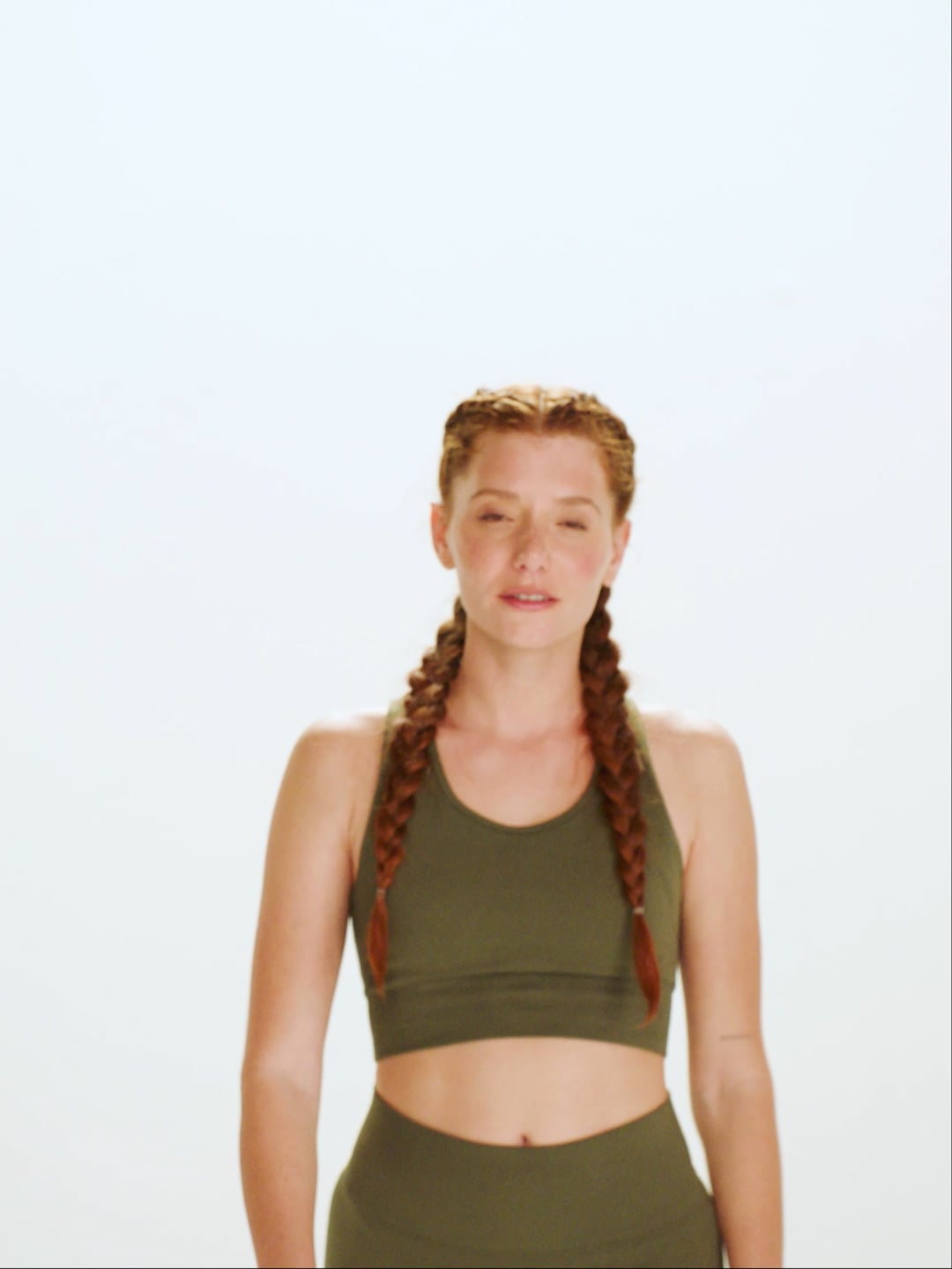 טייץ seamless בגזרה גבוהה אורך ”25