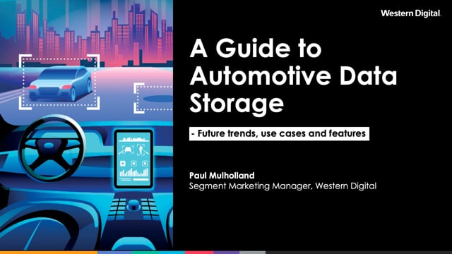A guide to automotive data storage – future trends, use cases and features