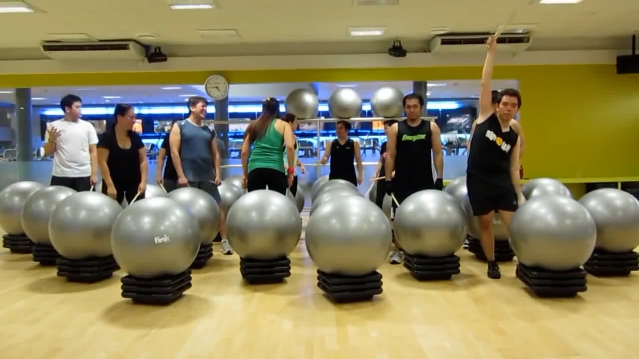 Drums Alive Party Rock on Vimeo