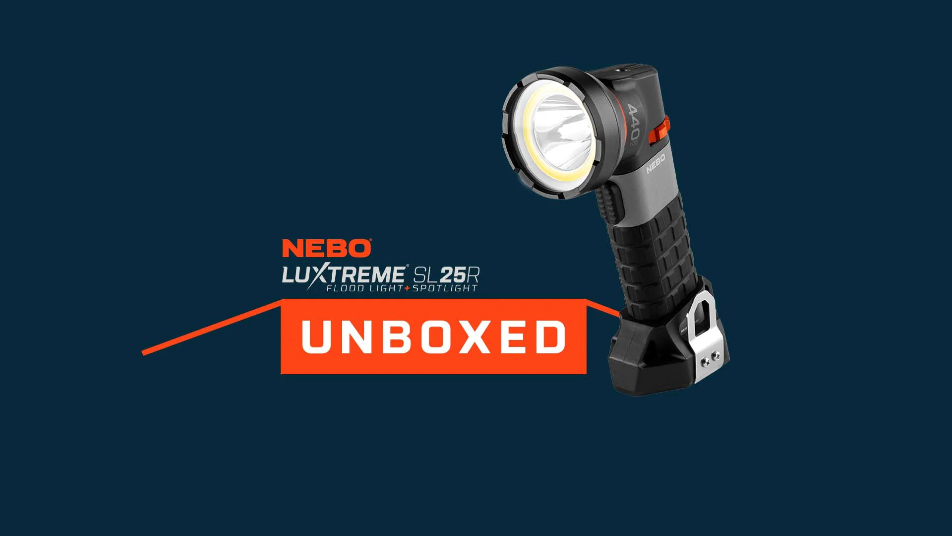 NEBO Luxtreme Long Range Flashlight