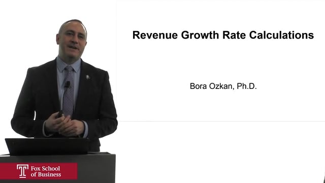 Revenue Growth Rate Calculations