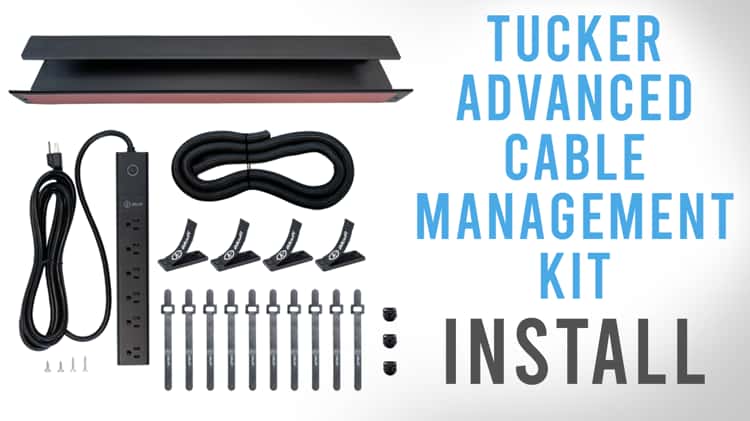 Tucker Advanced Cable Management for Standing Desks