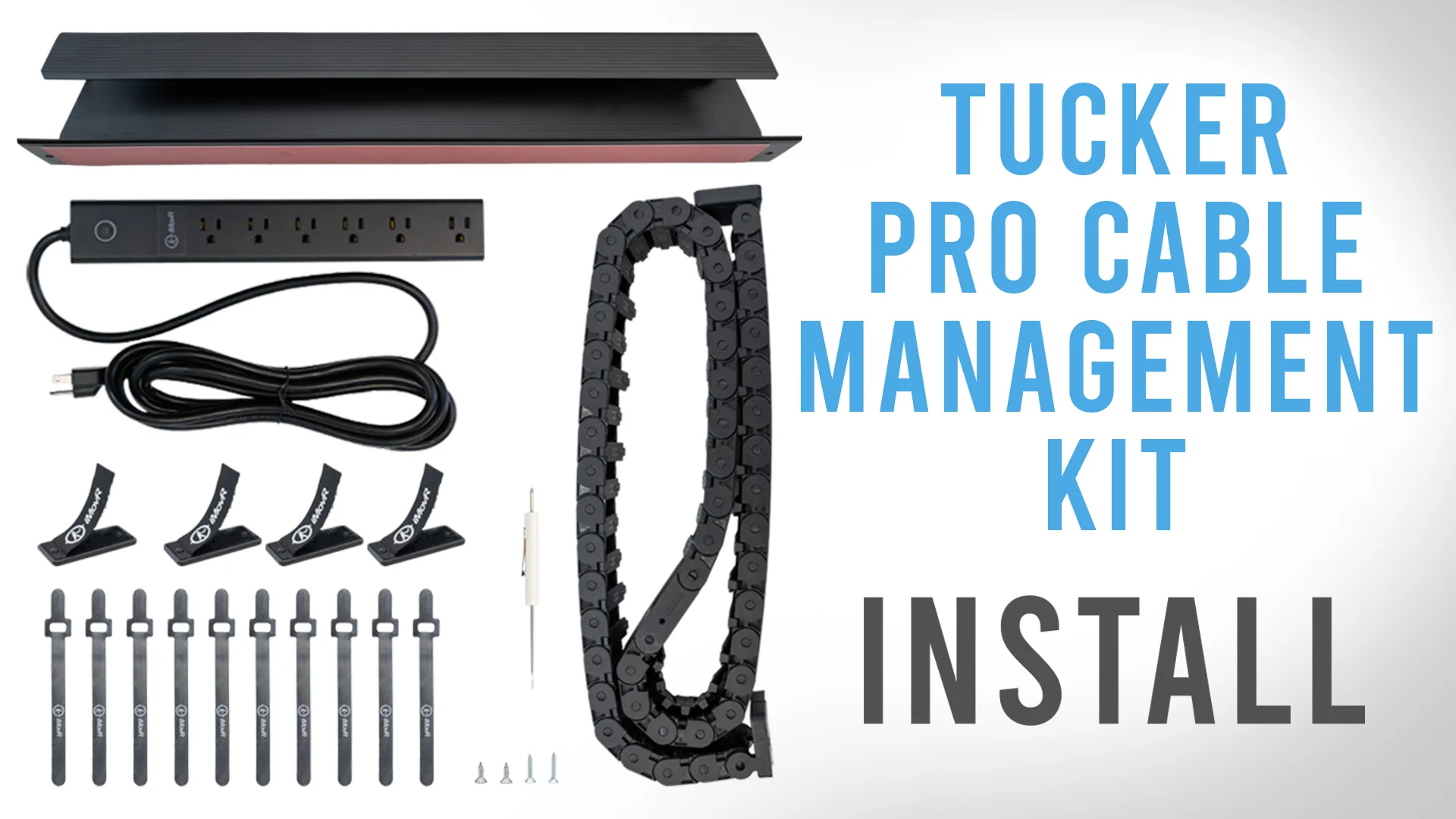 Tucker Pro Cable Management Kit Install on Vimeo