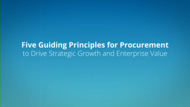 Globality Future of Sourcing - 5 Principles