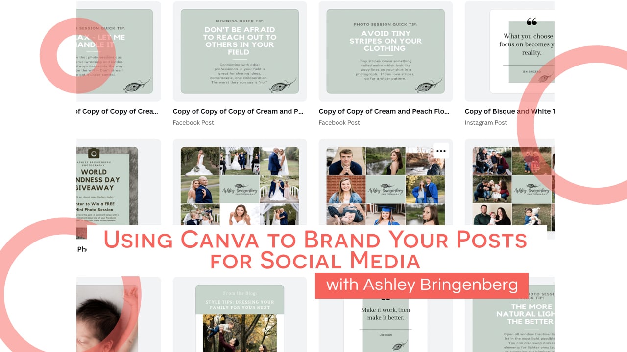Using Canva to Brand Your Posts for Social Media with Ashley Bringenberg