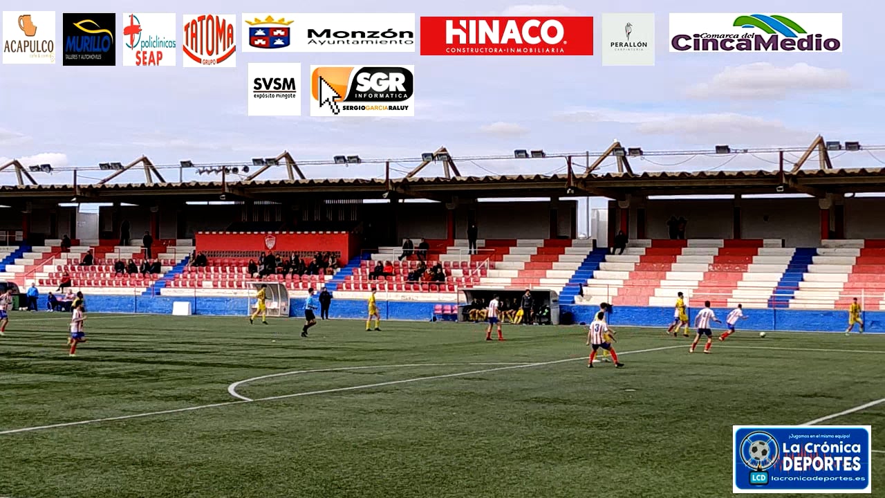 DIVISIÓN DE HONOR CADETE-GRUPO 2- AT.MONZÓN FÚTBOL BASE-4-1-BALSAS PICARRAL