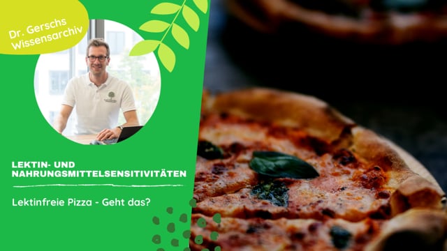 Lektinfreie Pizza - wie man sie bäckt